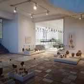 Vnitřek archeologického muzea Iskra v Kazanlaku.