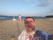 Sluneční pobřeží - nové město Nesebar.