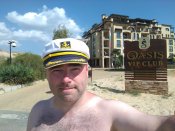 Pohled na pláže Slunečního pobřeží v Nesebaru.