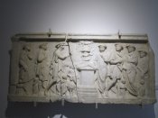 Výstava nalezených artefaktů, archeologické muzeum v Nesebaru.