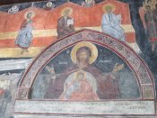 Fresková výzdoba v kostele svatého Štěpána v starém městě Nesebar.