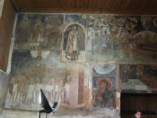 Fresková výzdoba v kostele svatého Štěpána v starém městě Nesebar.