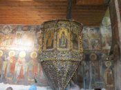 Fresková výzdoba v kostele svatého Štěpána v starém městě Nesebar.