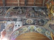 Fresková výzdoba v kostele svatého Štěpána v starém městě Nesebar.