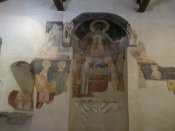 Fresky v kostele Nejsvětějšího Spasitele ve starém městě Nesebar.