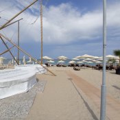 Pláž v centru Obzoru.