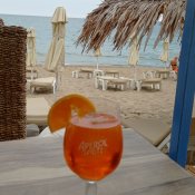 Pláž v centru Obzoru.