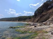 Na konci jedné z pláží u Obzoru.