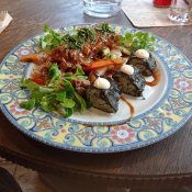 Jedna z restaurací ve Veliko Tarnovo s kvalitním a dobrým jídlem :-)
