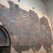 Uvnitř kostela Čtyřiceti mučedníků, Veliko Tarnovo.