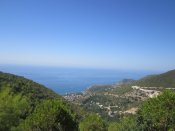 Pohled na krajinu okolo města Alanya.