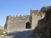 Vstup do hradu na poloostrově Alanya.