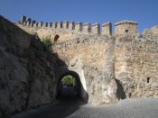 Vstup do hradu na poloostrově Alanya.