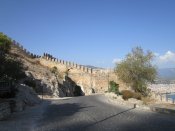 Vstup do hradu na poloostrově Alanya.