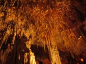 Jeskyně Damlataş v Alanya.