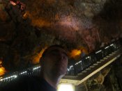 Jeskyně Damlataş v Alanya.