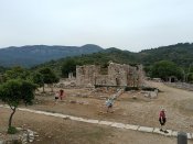 Trosky antického města Kaunos jsou rozesety na obrovské ploše.