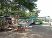 Areál záchranné stanice pro mořské želvy u pláže İztuzu.