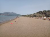 Samotná pláž İztuzu.