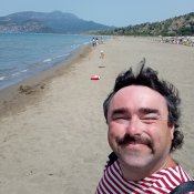 Samotná pláž İztuzu.