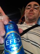 Efes je asi nejznámější turecké pivo plzeňského typu.