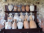 V archeologickém muzeu v Marmarisu.